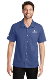Port Authority® Mens Textured Camp Shirt - Port Everglades